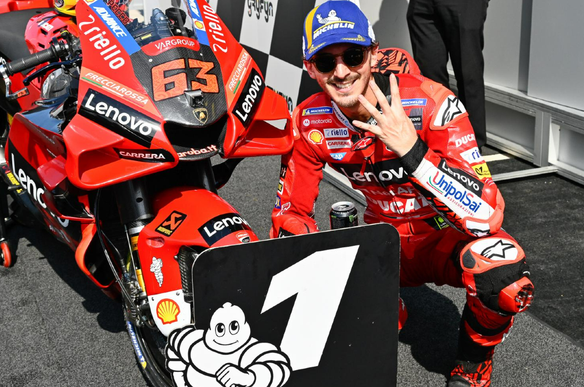 2022 San Marino MotoGP results Ducati’s Bagnaia scores fourth straight